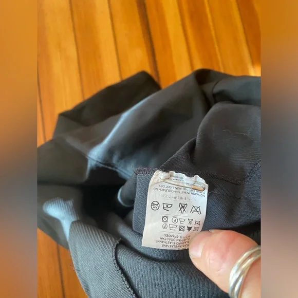 D&G Dolce Gabbana y2k Black Pencil Skirt - Picture 6 of 7